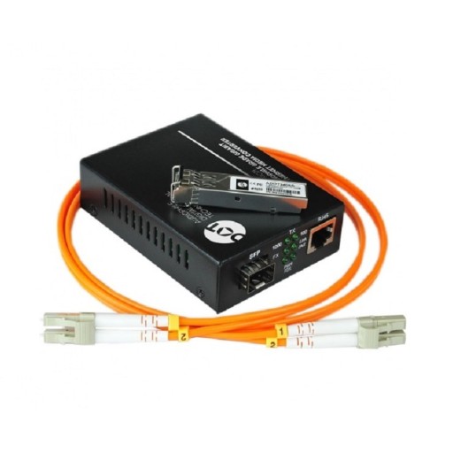 ADOT MC02 Dual (Media Converter) Audiophile Optical Fibre Network Kit