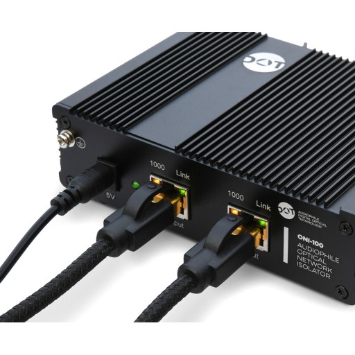 ADOT ONI-100 All-In-One RJ/45 > Optical Fibre Audiophile Media Converter Kit ADOT ONI-100 All-In-One RJ/45 > Optical Fibre Audiophile Media Converter Kit