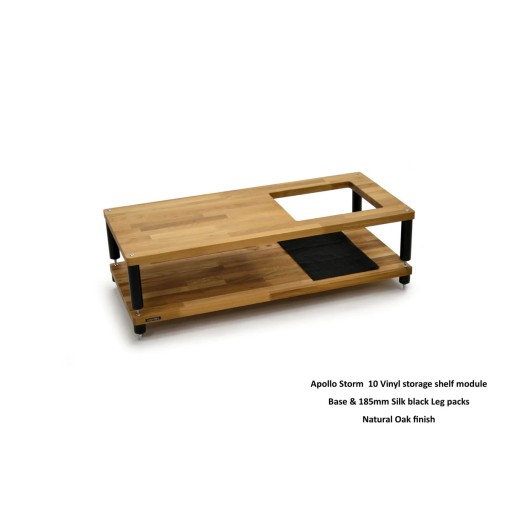 Atacama Apollo Storm 10 with Vinyl Storage Option - Natural Oak Finish