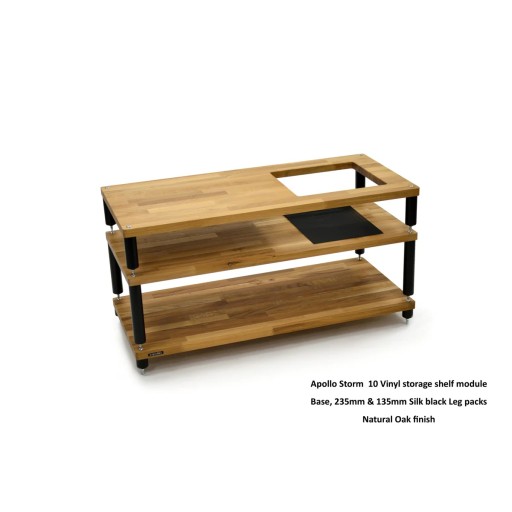 Atacama Apollo Storm 10 with Vinyl Storage Option - Natural Oak Finish