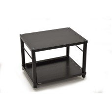 Atacama Apollo Storm 6 Two Shelf Vinyl Storage Module - Black Edition Finish