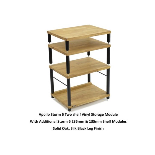 Atacama Apollo Storm 6 Two Shelf Vinyl Storage Module