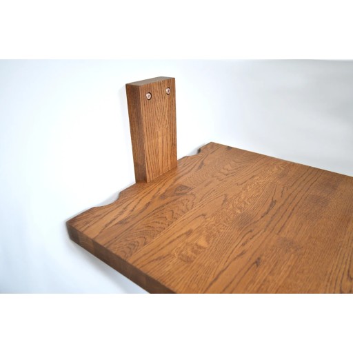 Atacama Apollo Atlas WM1 Wall Mount Shelf Module - Dark Oak Finish