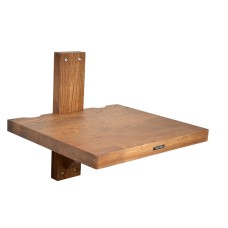 Atacama Apollo Atlas WM1 Wall Mount Shelf Module - Dark Oak Finish