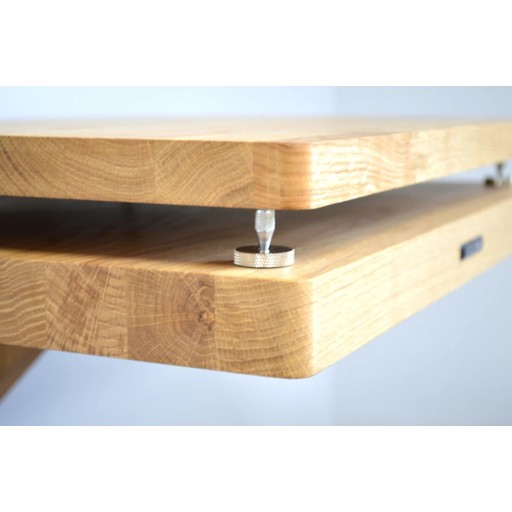 Atacama Apollo Atlas WM1 Wall Mount Shelf Module - Natural Oak Finish