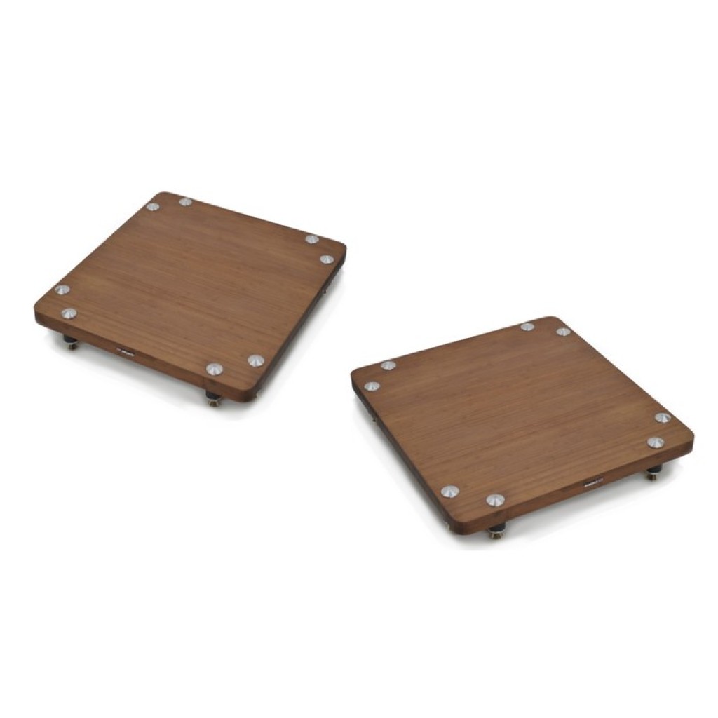 Atacama Monoplinth ECO 60/65 SE Power Amplifier Stands - Dark Bamboo Finish (Pair)