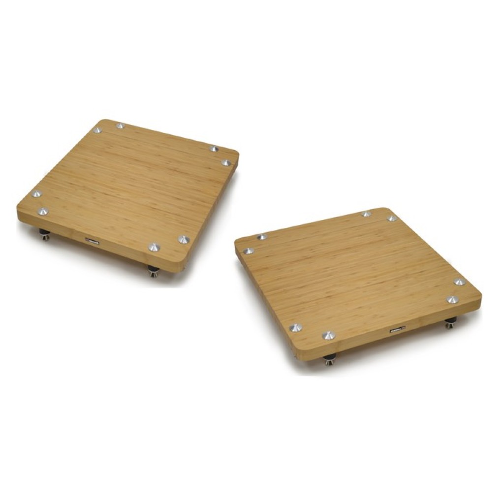 Atacama Monoplinth ECO 60/65 SE Power Amplifier Stands - Natural Bamboo Finish (Pair)