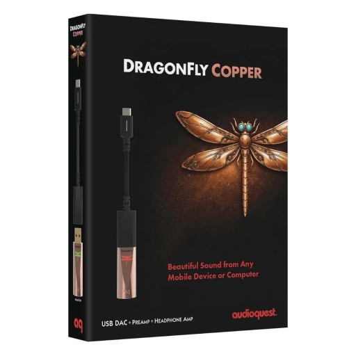 Audioquest DragonFly Copper USB Digital-To-Analogue Converter Audioquest DragonFly Copper USB Digital-To-Analogue Converter
