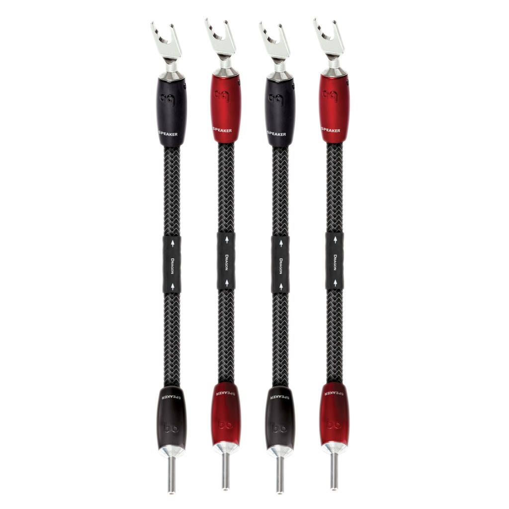 Audioquest Dragon BiWire Jumpers PSS Silver - Qty 4