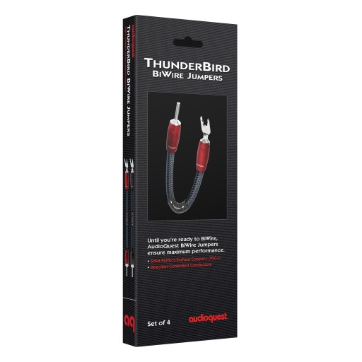 Audioquest ThunderBird BiWire Jumpers PSC+ Copper - Qty 4