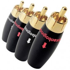Audioquest RCA-300 Male Phono Plugs - Quantity 4