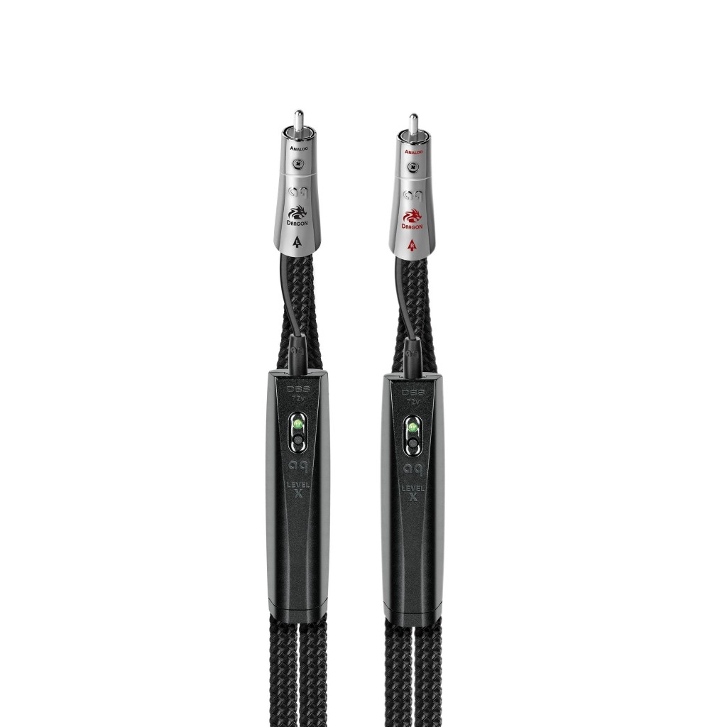 Audioquest Mythical Creature Series Dragon with 72V DBS RCA Interconnects - Pair