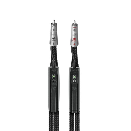 Audioquest Mythical Creature Series Dragon with 72V DBS RCA Interconnects - Pair