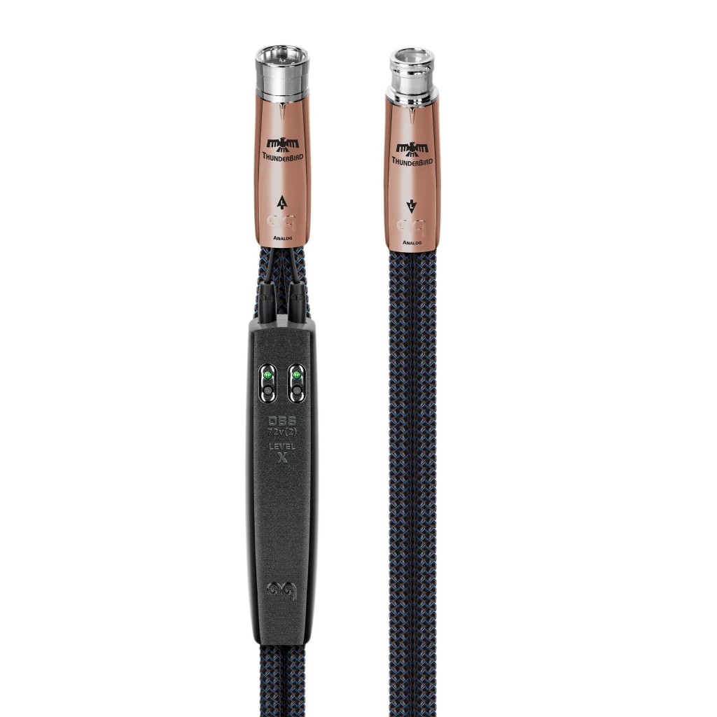 Audioquest Mythical Creature Series ThunderBird  with Double 72V DBS XLR Interconnects - Pair