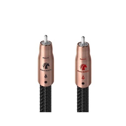 Audioquest Mythical Horses Series Black Beauty RCA Interconnects - Pair