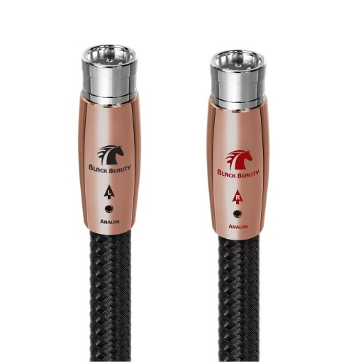 Audioquest Mythical Horses Series Black Beauty XLR Interconnects - Pair