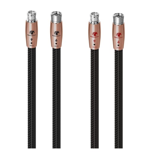 Audioquest Mythical Horses Series Black Beauty XLR Interconnects - Pair