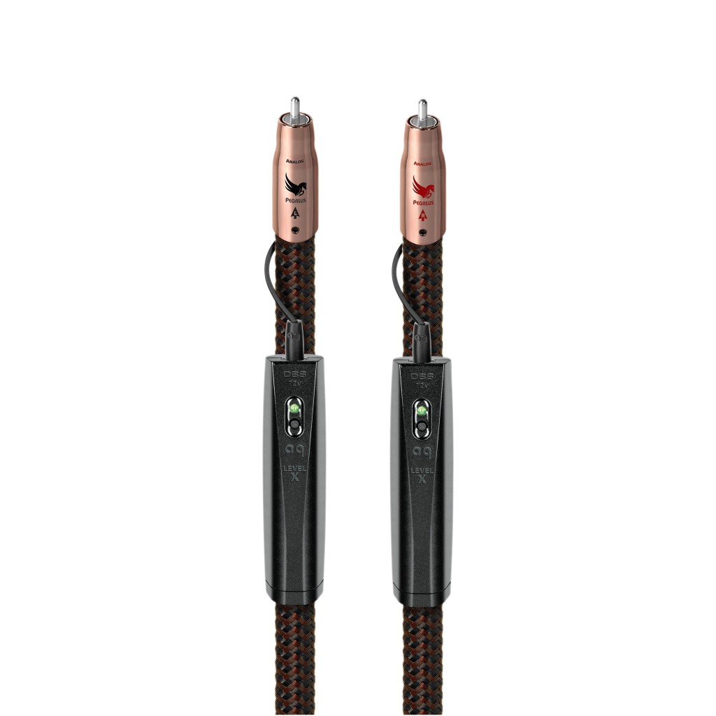 Audioquest Mythical Horses Series Pegasus with 72V DBS RCA Interconnects - Pair