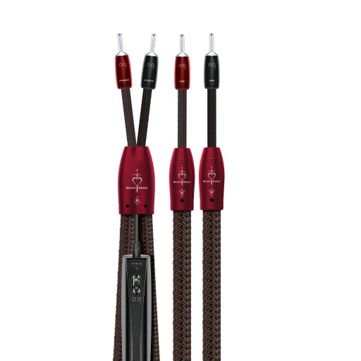 Audioquest Folk Heroes Braveheart ZERO (72V DBS) Loudspeaker Cables - PAIR
