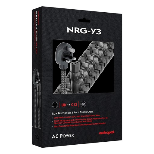 Audioquest NRG-Y3 UK Plug to IEC