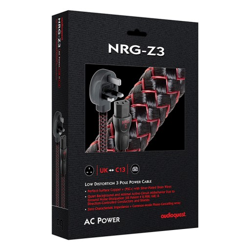 Audioquest NRG-Z3 UK Plug to IEC