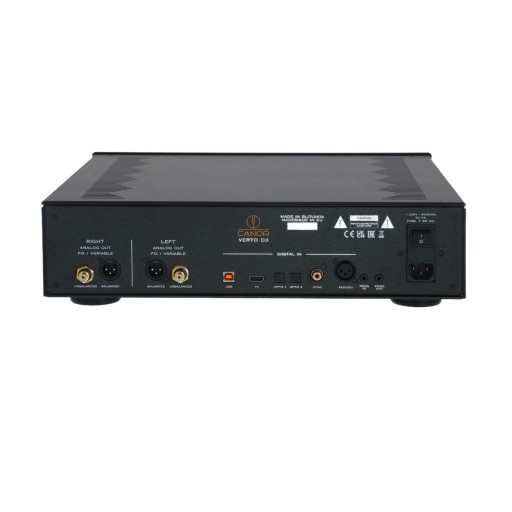 Canor Audio Verto D3 Tube DAC Canor Audio Verto D3 Tube DAC