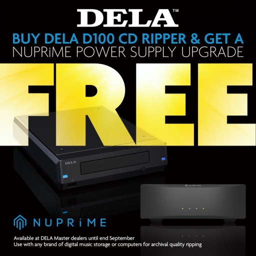 DELA D100 USB Optical Disc Drive & NuPrime LPS-212 Power Supply SUMMER PROMO!