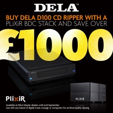 DELA D100 USB Optical Disc Drive & PLiXiR Elite BDC Melco Stack SUMMER PROMO!