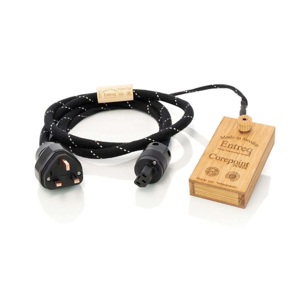 Entreq Primer Core QSA ERS Corepoint Power Cable - 1.65 metre Entreq Primer Core QSA ERS Corepoint Power Cable - 1.65 metre
