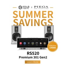HiFi Rose RS520 All-In-One Streaming Amp & Piega Premium 301 Gen 2 Loudspeaker BIG BUNDLE OFFER