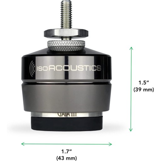 IsoAcoustics Gaia III - Isolation Feet - Qty 4
