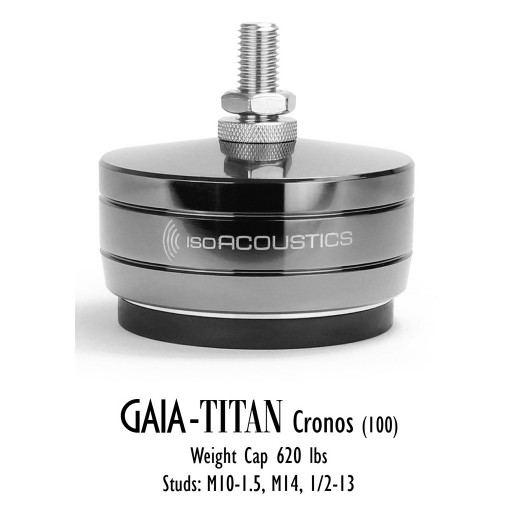 IsoAcoustics Gaia Titan Cronos - Isolation Feet - Qty 4