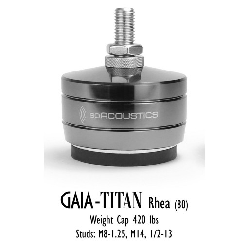 IsoAcoustics Gaia Titan Rhea - Isolation Feet - Qty 4