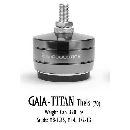 IsoAcoustics Gaia Titan Theis - Isolation Feet - Qty 4