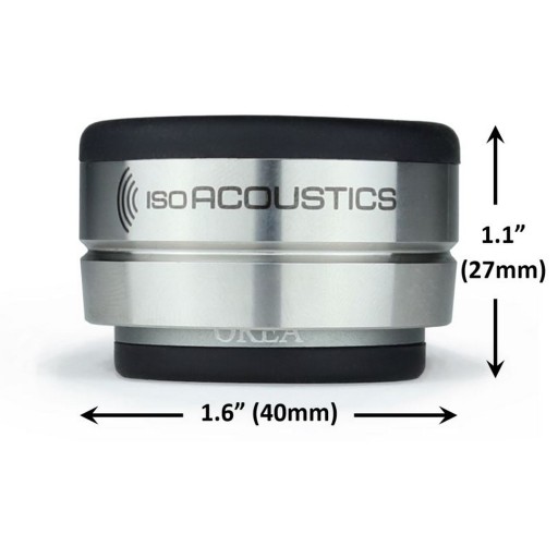 IsoAcoustics Orea Graphite Isolation Puck - QTY 1