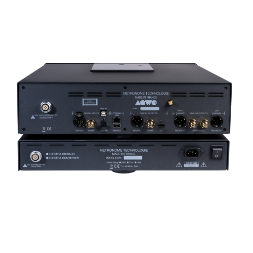 Metronome AQWO 2+ DAC + SACD/CD Player + Streamer + "Elektra" Power Supply