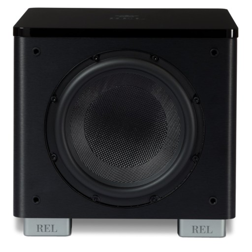 REL HT-1003 MKII Subwoofer in Black Finish and REL HT-Air MKII Wireless Transmitter