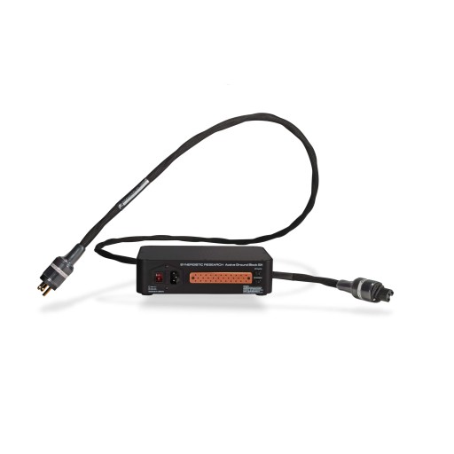 Synergistic Research Active Ground Block SX (Includes Foundation SX Power Cable & 13 Amp Pink Fuse)