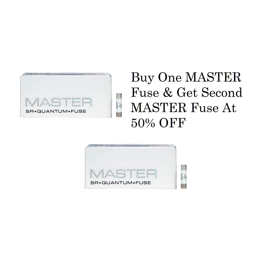 Synergistic Research June BUNDLE Offer - Buy ONE Master Fuse Get 50% Off SECOND Fuse Synergistic Research June BUNDLE Offer - Buy ONE Master Fuse Get 50% Off SECOND Fuse