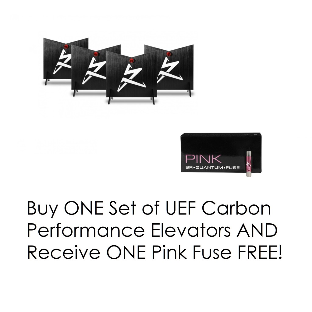 Synergistic Research UEF Carbon Performance Elevator December Bundle - Pink Fuse FREE! (worth £250) Synergistic Research UEF Carbon Performance Elevator December Bundle - Pink Fuse FREE! (worth £250)
