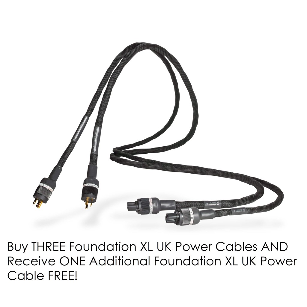 Synergistic Research Foundation XL 10 awg UK Power Cable December Bundle - Buy THREE Sets Get ONE Set FREE! Synergistic Research Foundation XL 10 awg UK Power Cable December Bundle - Buy THREE Sets Get ONE Set FREE!