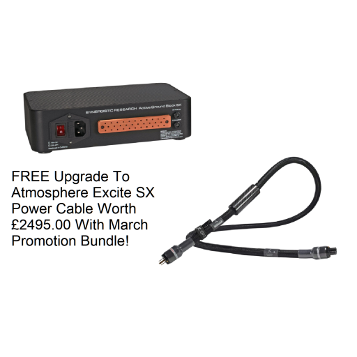 Synergistic Research Active Ground Block SX January 2026 Bundle - BIG Power Cable Upgrade!