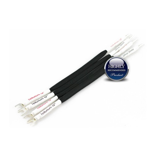 Tellurium Q Silver Diamond BI-Wire Links - Stereo Pair