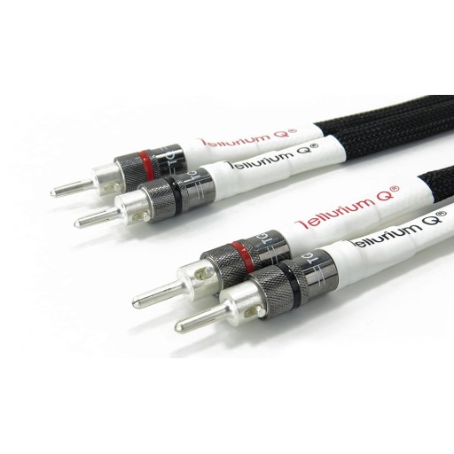 Tellurium Q Silver Diamond BI-Wire Links - Stereo Pair