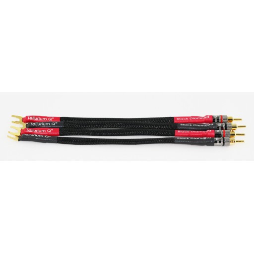 Tellurium Q Black Diamond Bi-Wire Links - Stereo Pair