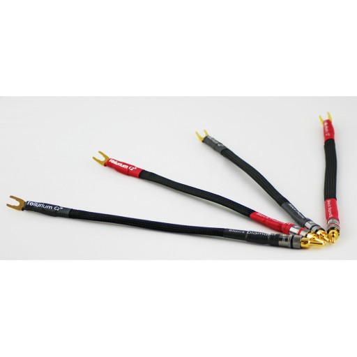 Tellurium Q Black Diamond Bi-Wire Links - Stereo Pair