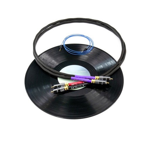 Tellurium Q Black II Phono RCA Tonearm Cable - Pair
