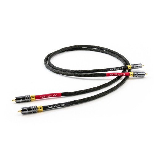 Tellurium Q Black II Interconnect RCA - Pair