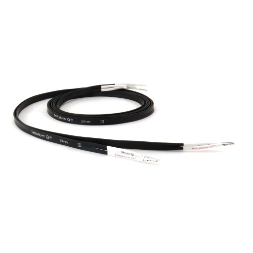Tellurium Q Silver III Loudspeaker Cable - Pair Tellurium Q Silver III Loudspeaker Cable - Pair