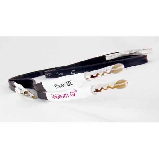 Tellurium Q Silver III Loudspeaker Cable - Pair Tellurium Q Silver III Loudspeaker Cable - Pair